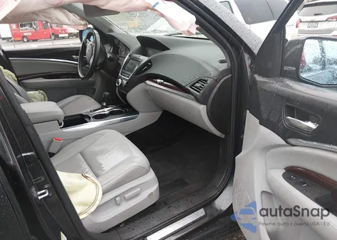 2014 Acura Mdx Technology Package from USA, damaged, VIN 5FRYD4H44EB034259